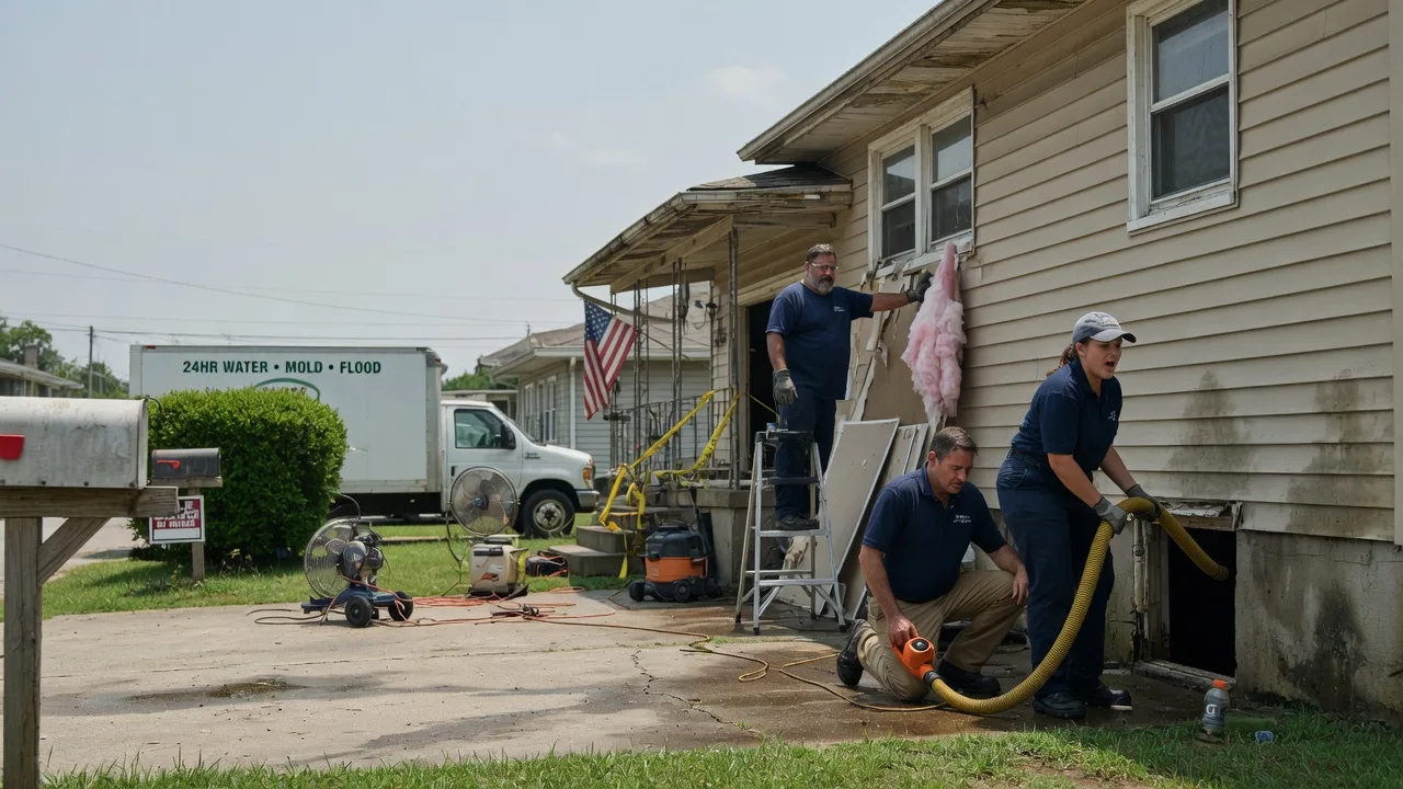 Water Damage Repair in Brocket, ND near me